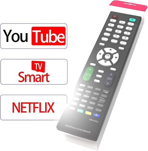 2024 Universal Remote Control for LG,Sony,Samsung,Sharp,Panasonic,Toshiba,Philips,Haier,HITACHI&SANYO,TCL&KONKA,AOC and Other Brands LCD/LED 3D HDTV Smart TV Remote Control RM-014S+ in Saudi Arabia