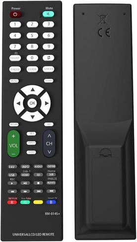 2024 Universal Remote Control for LG,Sony,Samsung,Sharp,Panasonic,Toshiba,Philips,Haier,HITACHI&SANYO,TCL&KONKA,AOC and Other Brands LCD/LED 3D HDTV Smart TV Remote Control RM-014S+ in Saudi Arabia