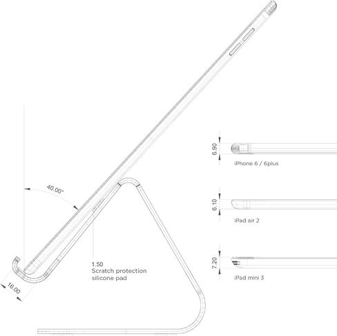 حامل Elago P2 لأجهزة iPad والكمبيوتر اللوحي in Kuwait
