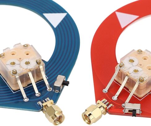 2Pcs Donut MW SW Antenna Improve Reception Effect with Portable Mini Antenna for Shortwave Radio in Saudi Arabia