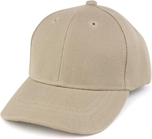 Trendy Apparel Shop Plain Infants Size Structured Adjustable Baseball Cap in Saudi Arabia