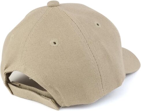 Trendy Apparel Shop Plain Infants Size Structured Adjustable Baseball Cap in Saudi Arabia