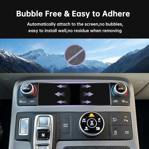 LUWU for 2024 Volkswagen Atlas Screen Protector 10.2 Inch 2024 Volkswagen Atlas Accessories 2024 VW Atlas SE/SEL Screen Protector Tempered Glass 9H Anti-glare 2024 Atlas Touchscreen Protective Film in Saudi Arabia