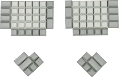 YMDK DSA Profile PBT Blank Keycap Set for Ergo Ergodox Planck Preonic Lily 58 Keyboard in Saudi Arabia