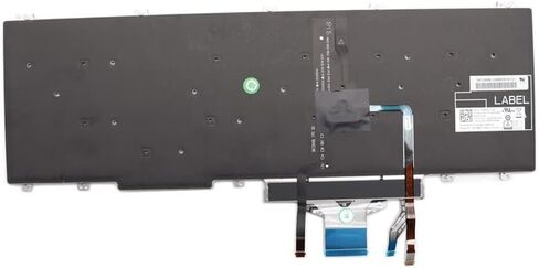 لوحة مفاتيح بديلة جديدة لـ DELL Latitude 5500 5501 5510 5511 2019 (ليست لـ E5500 أو E5550 القديمة) الدقة 3500 3501 3540 3541 2019 مؤشر الإضاءة الخلفية الأمريكي MMH7V 0MMH7V in Saudi Arabia