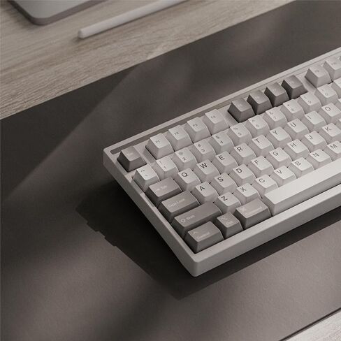 مجموعة أغطية مفاتيح ميكانيكية مخصصة لوضع Anthracite - مزيج Doubleshot PBT/ABS، ملف تعريف Cherry، لـ 60%، 65%، 75%، TKL، 1800 تخطيط، وما إلى ذلك، متوافق مع نظام التشغيل macOS in Kuwait