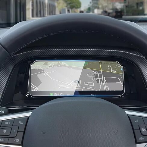 واقي شاشة ملاحة INTGET لعام 2024 VW Volkswagen Atlas/Cross Sport Accessories SE SEL R-Line Car GPS من الزجاج المقسى شاشة لمس مركزية شاشة تعمل باللمس (10.3 بوصة) in Kuwait