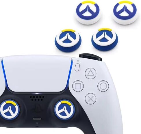Analog Stick Joystick Thumb Grip Cover Cute 3D Thumb Cap for PlayStation PS5, PS4, Xbox One, Xbox Series X/S, Nintendo Switch Pro Controller. [Set of 4] (ADR) in Saudi Arabia