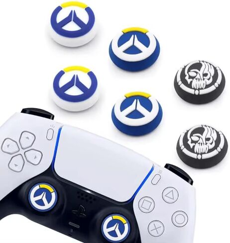 Analog Stick Joystick Thumb Grip Cover Cute 3D Thumb Cap for PlayStation PS5, PS4, Xbox One, Xbox Series X/S, Nintendo Switch Pro Controller. [Set of 4] (ADR) in Saudi Arabia