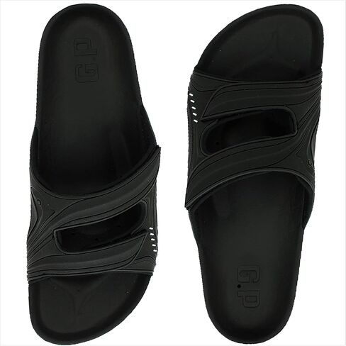 PIRO Unisex Orthoheel High Density Gel Slide Sandals Water Release Sole in Saudi Arabia
