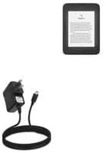 شاحن BoxWave متوافق مع Barnes & Noble Nook GlowLight 3 - شاحن حائط مباشر (5 واط)، شاحن قابس حائط لـ Barnes & Noble Nook GlowLight 3 in Saudi Arabia