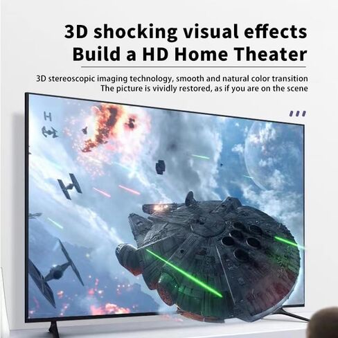 2-Pack 90-Degree Right Angle HDMI to MINI High-Speed Adapter, 8K@60Hz Supports HDR, 3D, 48Gbps, Compatible with DSLR, Camcorder, Graphics Card, Laptop, Projector, Suitable for Home and Office Use in Saudi Arabia