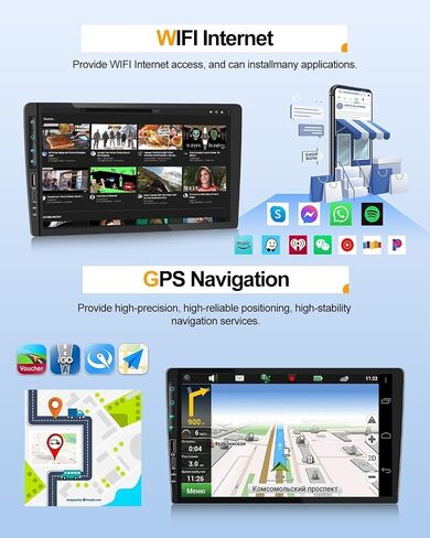 CAMECHO [2+64G] راديو Android 13 لسيارة Mazda 2 2007-2014 مع Carplay&Android Auto، راديو سيارة بشاشة تعمل باللمس 9 بوصة مع رابط مرآة بلوتوث HiFi GPS Navigation WiFi AHD كاميرا احتياطية وميكروفون in Saudi Arabia