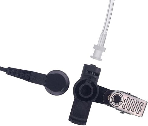 سماعة أذن لموتورولا APX4000 APX6000 APX7000 APX8000 XPR6350 XPR6550 XPR7350 XPR7550 XPR7580 جهاز اتصال لاسلكي ثنائي الاتجاه مع زوج واحد من قوالب الأذن المتوسطة وسماعات رأس أنبوبية صوتية سرية وميكروفون PTT in Kuwait