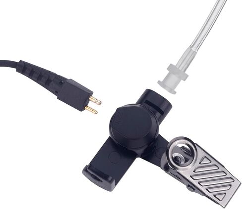 سماعة أذن لموتورولا APX4000 APX6000 APX7000 APX8000 XPR6350 XPR6550 XPR7350 XPR7550 XPR7580 جهاز اتصال لاسلكي ثنائي الاتجاه مع زوج واحد من قوالب الأذن المتوسطة وسماعات رأس أنبوبية صوتية سرية وميكروفون PTT in Kuwait