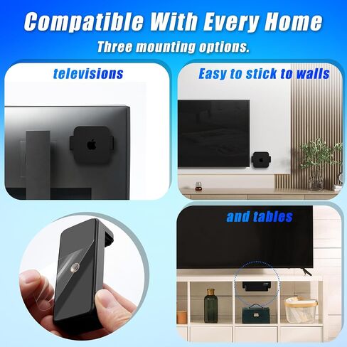 حامل على الحائط خلف التلفزيون متوافق مع Apple TV Roku TV مناسب لجميع الموديلات in Kuwait