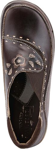 Spring Step L'Artiste Burbank Leather Clogs for Women | Designer Hand-Painted Slip-On Shoes | Ladies Casual Platform Clog in Saudi Arabia