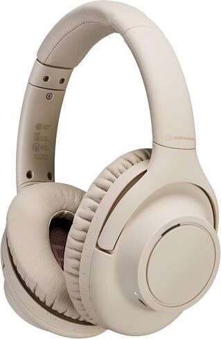 Audio-Technica ATH-S300BTBG Wireless Headphones, Beige in Saudi Arabia