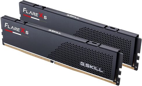 G.SKILL Flare X5 Series (AMD Expo) DDR5 RAM 96GB (2x48GB) 5200MT/s CL40-40-40-83 1.10V Desktop Computer Memory UDIMM - Matte Black (F5-5200J4040A48GX2-FX5) in Saudi Arabia