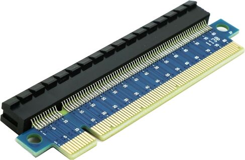 Sintech PCIe 16x Riser Card,PCI-e Express 3.0 16X Male to Female Extension Card for GPU Graphics Card(90Degree 1.8CM Height) in Saudi Arabia