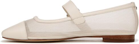 Sam Edelman Women's Miranda Mary Jane Flat, Modern Ivory, 9.5 in Saudi Arabia