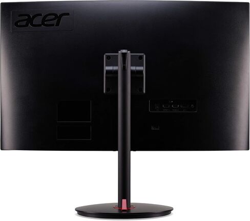 شاشة ألعاب Acer Nitro مقاس 27 بوصة 1500R منحنية بدقة Full HD للكمبيوتر الشخصي | AMD FreeSync Premium | 240 هرتز | 1 مللي ثانية VRB | مكبرات الصوت | HDR10 | ErgoStand | متوافق مع تركيب VESA | 1 x DP 1.4 & 2 x HDMI 2.0 | XZ270 X2bmiiphx in Saudi Arabia