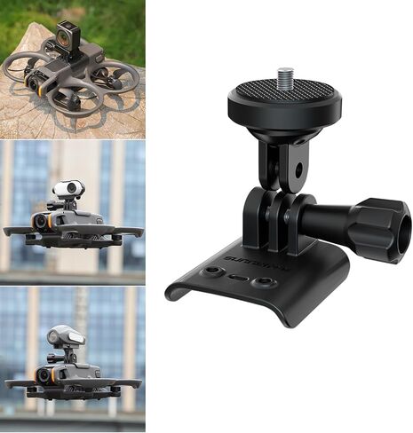 Sports Camera Mount for DJI Avata 2, Compatible with DJI Osmo Pocket 3/Action 4, for Insta360 X4/X3/ONE X2/GO 3/GO 2, for Go Pro Hero 12/11/10/9 Camera Connector Holder Extension Adapter in Kuwait