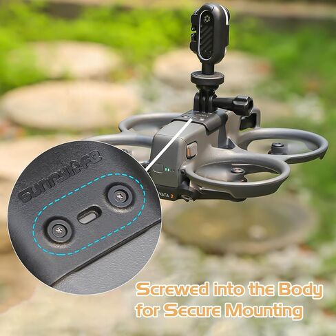 Sports Camera Mount for DJI Avata 2, Compatible with DJI Osmo Pocket 3/Action 4, for Insta360 X4/X3/ONE X2/GO 3/GO 2, for Go Pro Hero 12/11/10/9 Camera Connector Holder Extension Adapter in Kuwait