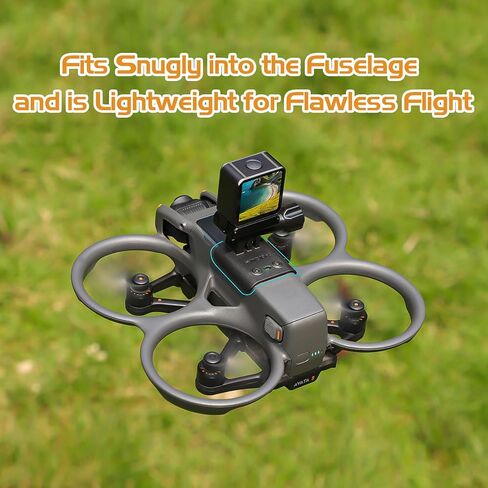 Sports Camera Mount for DJI Avata 2, Compatible with DJI Osmo Pocket 3/Action 4, for Insta360 X4/X3/ONE X2/GO 3/GO 2, for Go Pro Hero 12/11/10/9 Camera Connector Holder Extension Adapter in Kuwait