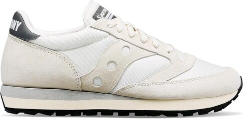 Saucony Jazz 81 أبيض/رمادي للرجال 11.5، للنساء 13 متوسط in Saudi Arabia