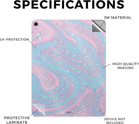 Carbon Fiber Tablet Skin Compatible with Apple iPad Air 11 (M2) 2024 - Long Way to Fuji - Premium 3M Vinyl Protective Wrap Decal Cover - Easy to Apply Crafted in The USA by MightySkins in Saudi Arabia
