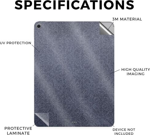 Carbon Fiber Tablet Skin Compatible with Apple iPad Air 11 (M2) 2024 - Long Way to Fuji - Premium 3M Vinyl Protective Wrap Decal Cover - Easy to Apply Crafted in The USA by MightySkins in Saudi Arabia