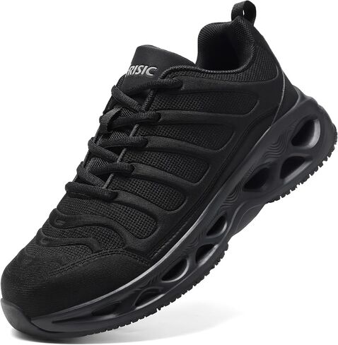 Steel Toe Shoes for Men Women Comfortable Lightweight Safety Shoes Indestructible Non Slip Work Shoes for Men Puncture Proof Composite Toe Sneakers for Construction in Saudi Arabia