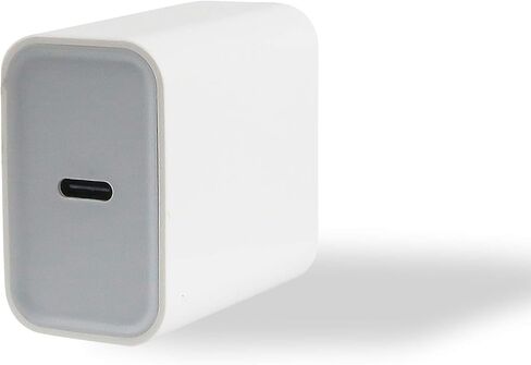 محول طاقة Sonix USB-C، كتلة شاحن حائط، شحن سريع 18 وات، متوافق مع هواتف Apple iPhone 15، 14، 13، 12 Series، أبيض in Saudi Arabia