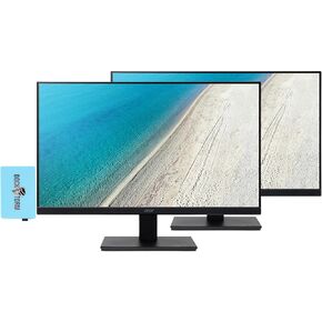 acer Vero V7 V247Y E Monitor UM.QV7AA.E01 Bundle w/Docztorm Dock, 24" FHD IPS (1920x1080), 1 HDMI 1.4, VESA Mount (100x100 mm), Ideal for Home & Business, Black (2024 Latest Model) (2 Pack) in Saudi Arabia