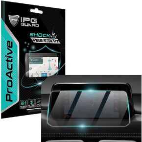 IPG ProActive for Mazda 2017-2019 CX-5 7 Inch NAVIGATION Display 9H Hardness Screen Protector Smooth Glass Touch Ultra Responsive High Clarity Anti Scratch Smudge & Shock Proof Nano Technology Guard for CX-5