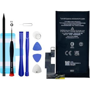 G63QN Replacement Battery for Pixel 6 Pro,Rechargeable 0 Cycle Battery Compatible with Google Pixel 6 Pro GLUOG G8VOU with Repair Tool Kits
