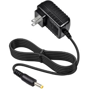 Portable DVD Player Charger, Wall Charger, Replacement AC-DC Power Adapter for Sylvania/DBPOWER/HDJUNTUNKOR/WONNIE/UEME/YOTON Portable DVD Players, Power Supply Cord (9V/1.5A) in Saudi Arabia