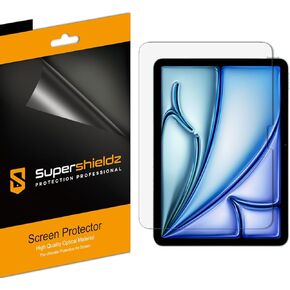 Supershieldz (3 Pack) Designed for iPad Air 11 inch (M2, 2024 Release) Screen Protector, High Definition Clear Shield (PET)