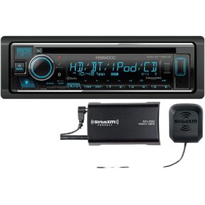 KENWOOD KDC-BT782HD CD Receiver w Bluetooth, HD Radio, Alexa Built-in, Spotify and Pandora Internet Radio Link for iPhone or Android Phone, SiriusXM Ready | Plus SXV300V1 SiriusXM Tuner