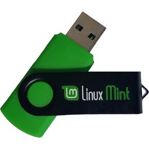 Learn How to Use Linux, Linux Mint Cinnamon 20 Bootable 8GB USB Flash Drive - Includes Boot Repair and Install Guide
