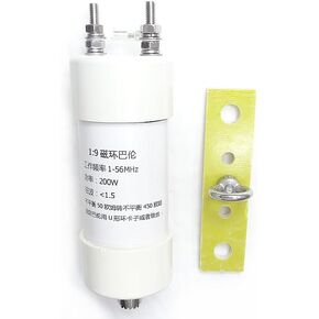 Femei 1-56MHz 200Watt HF Balun DIY Waterproof Antenna Balun 1:9 Ratio Balun 50 Ohm to 450 Ohm