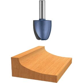 BOSCH 85708M 1-1/8 In. x 1-5/8 In. Carbide Tipped Cove Vertical Raised Panel Bit