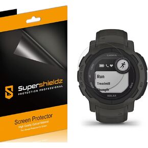 Supershieldz (6 Pack) Anti-Glare (Matte) Screen Protector Designed for Garmin Instinct 2 / Instinct 2 Solar