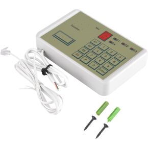 Telephone Dialer, Wired Telephone Voice Auto dialer Burglar Security Wired Home Security System with Phone Dialer House Office Alarm System