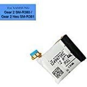 New Replacement Smart Watch Battery SM-R380 SM-R381 Compatible with Samsung Galaxy Gear 2 Gear 2 Neo SM-R380 SM-R381