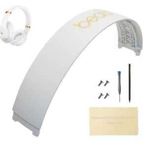 (2pcs Pack) Studio 3 Head Band Replacement Accessories,Studio 3 Wireless Headphones Replacement Top Headband Parts with Repair Kit (-Shadow Gray)