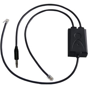 EHS Adapter Cable for Grandstream/Avaya/Fanvil IP Phones and Plantronic Dect Headsets
