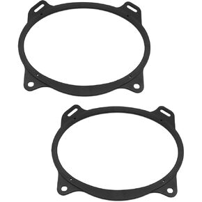 6x9 inch Rear Deck Speaker Adapter Spacer Ring Fit for Toyota Camry 2002-2011, Corolla 2003-2013 Solara 2004-2009 Yaris 2007-2015, Aftermarket Mounting Bracket
