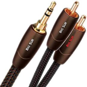 audioquest Big SUR 0.6 m High-End Audio Cable 3.5 mm Jack to RCA (Stereo)